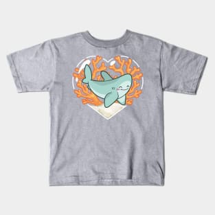 BYTE, the Great White Shark Kids T-Shirt